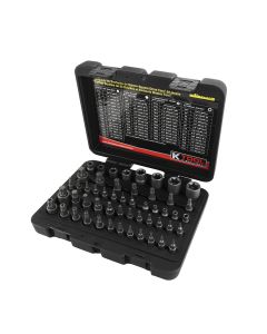 KTI20852 image(1) - K Tool International Master Torx Socket Set 52 Pieces