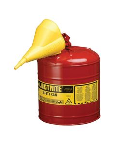 JUS7150110 image(2) - Justrite Mfg. Co. 5Gal/19L Safety Can Red w/Fnl