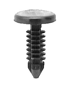 AVC11612 image(0) - AUVECO 11612 Single Head Type 1 Weatherstrip Retainer, 7/16 in Dia Bottom Head, Nylon, Black