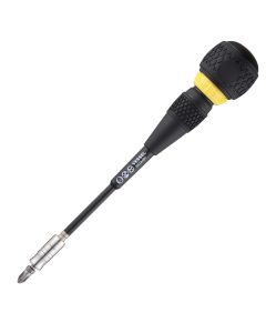 VES220MBH120 image(0) - Vessel Tools BALL GRIP Ratchet Interchangeable Screwdriver