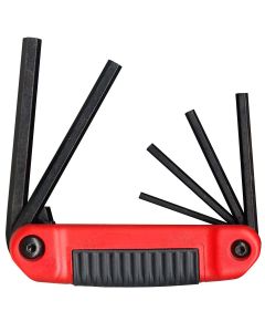 EKL25611 image(1) - Eklind Tool Company 6-Piece SAE Ergo-FoldT Hex Key Set
