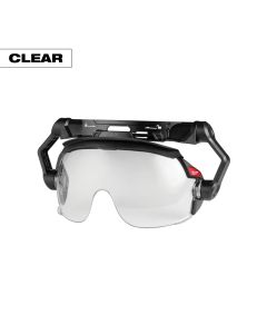 MLW48-73-1412 image(4) - Milwaukee Tool BOLT Gasketed Eye Visor - Clear Dual Coat Lens (Compatible with Milwaukee&reg; BOLT Safety Helmets & BOLT Hard Hats)