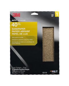 3M PRODUCTION PAPER SHEETS 9"X 11" 40D 5/PK 10PKS/CS