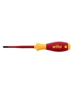WIH32146 image(0) - Wiha Tools Insul. SlimLine Phillips Screwdriver w/ Cushion Grip #2 x 100