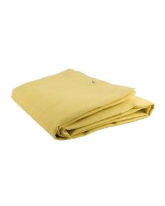 SRW36163 image(0) - Jackson Safety Welding Blanket - Acrylic Coated Fiberglass - Weight (per sq. yd.) 23 oz - Thickness 0.034" - Yellow - 8' x 10'