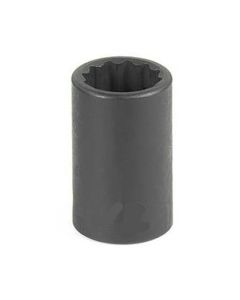 Grey Pneumatic SOC 16MM 3/8D IMP 12PT BLK