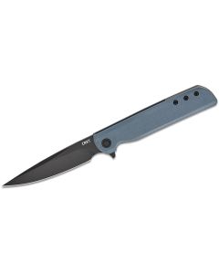 CRK3801KN image(4) - CRKT (Columbia River Knife) LCK + 14C28N Oxide Plain Blade Folding Knife with Liner Lock G10 Handle - Black/Gray