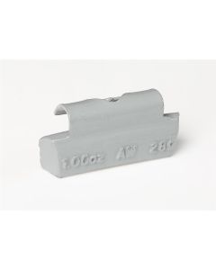 PLO10541 image(0) - Plombco 2.25 oz AW style Plasteel clip-on weight