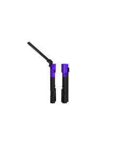 KTI73364 image(0) - K Tool International 350 Lumen 3-Way Foldable Slim Work Light (Purple)