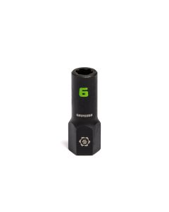GETXAM6 image(0) - Grip Edge Tools 6mm 1/4" Dr RPT Socket Extractor with FORS (Standard Length)