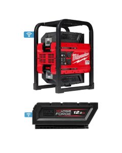 MLWMXF002-1HD812 image(1) - Milwaukee Tool MX FUEL CARRY-ON 3600W/1800W Power Supply Kit with MX FUEL REDLITHIUM FORGE HD12.0 BATTERY PACK
