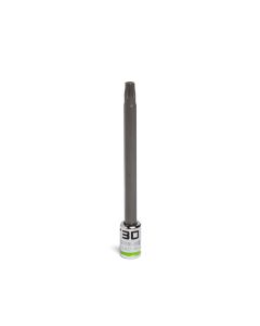 GETSTA30L image(0) - Grip Edge Tools 1/4" Dr RPT Long Star Bit Socket T30