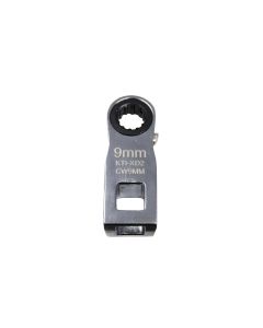 K Tool International Ratcheting Crowfoot Wrench 9mm 3/8 Inch Drive