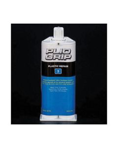 PLI8001 image(0) - PLIO-GRIP Plastic Repair 3 8001 Plastic Repair, 220 mL Cartridge, Beige (Part A), Black (Part B)