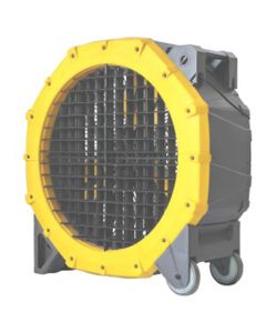 Hessaire 30-Inch Industrial Air Circulator 3 Speed, Oscillating, Floor or Hanging Mount Option