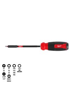 MLW48-22-2915 image(1) - Milwaukee Tool 14-in-1 Multi-Bit Screwdriver W/ SHOCKWAVE Impact Duty Bits