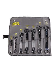 Klein Tools 4-in-1 Ratcheting Wrench Set, Metric, 2-Piece