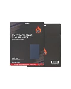 HITFSWD320PJP image(0) - High Teck Products (5 pcs pack) 9"X11" WATERPROOF SANDING SHEET P320