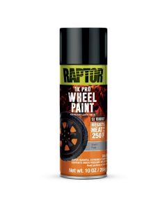 UPO4908 image(0) - U Pol Products RAPTOR 1K Wheel Paint Silver 10oz