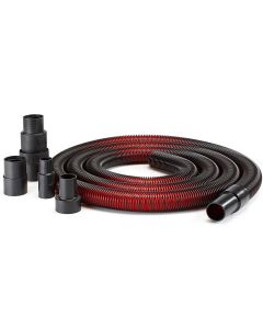 SHV9198133 image(1) - Shop Vac Hose, 1-1/2 inch diameter Premium Grade Crush Resistant Hose, Black
