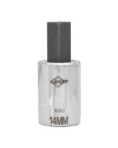 Mayhew Mayhew 14 M Metric Hex Short Insert Socket Bit, 1/2-Inch Drive
