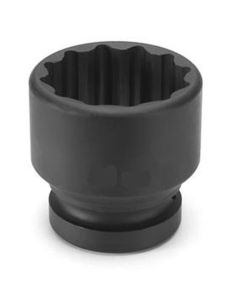 GRE6298R image(0) - Grey Pneumatic 1-1/2" Drive x 3-1/16" Standard - 12 Point Socket