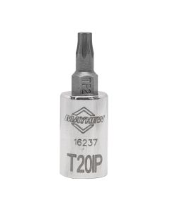 MAY16237 image(0) - Mayhew Mayhew T20IP Torx Plus&reg; Short Insert Socket Bit, 1/4-Inch Drive
