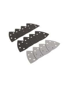 DEWALT Sandpaper Assortment, Hook And Loop Triangle, 12-Pack