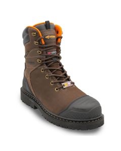 FSIA7384-10-4E image(0) - Avenger Work Boots Hammer MAX Tall Insulated - 8" 600 Gram - Men's - CN|EH|PR|WP|IN|HR|SR|B&W - Brown - Size: 10 - 4E  - (Ultra Wide)