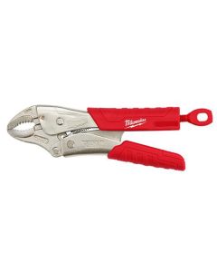MLW48-22-3407 image(1) - Milwaukee Tool 7" Locking Pliers  Curved Jaw w/ Durable Grip