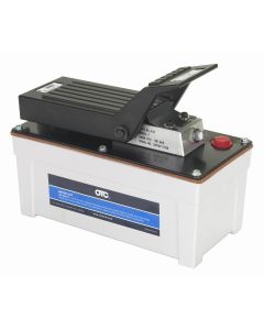 OTC4025 image(1) - OTC Hand/Foot Operated 10000 PSI Air/Hydraulic Pump in Metal Reservoir