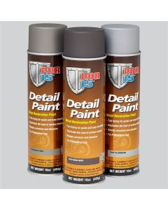 POI41718 image(0) - POR-15 INC 41718 Metal Restoration Paint, 15 oz Aerosol Can, Cast Iron Gray