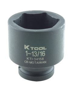 KTI34158 image(0) - K Tool International SOC 3/4 DR SHORT IMP 1-13/1
