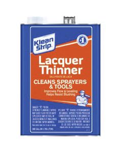 Klean Strip QML170 Lacquer Thinner, 1 qt Can, Water White