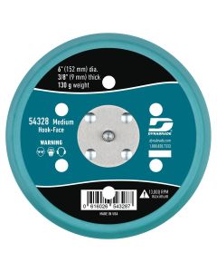 DYB54328 image(1) - Dynabrade 6 IN HOOK-FACE SANDING PAD
