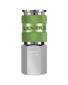 LEGA53416FZ image(1) - Legacy Manufacturing Flexzilla Pro High Flow Coupler, 1/4" Body, 1/4" FNPT