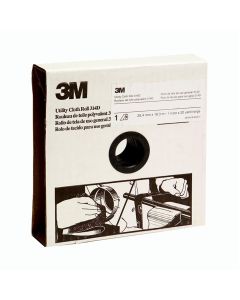 MMM19782 image(0) - 3M 19782 314D Series Utility Cloth Roll, 1 in W x 20 yd L, P80 Grit, Medium Grade, Aluminum Oxide