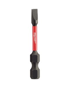 Milwaukee Tool Shockwave 2" Impact Slotted 3/16" Power Bits (25PK)