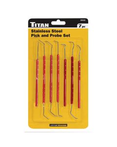 TIT85525 image(1) - Titan 7 pc. Probe and Pick Set