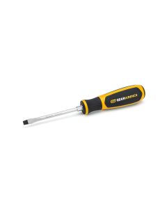 KDT80013H image(1) - GearWrench 1/4 Inch x 4 Inch Slotted Dual Material Screwdriver