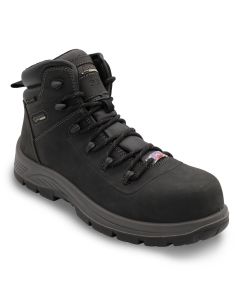 FSIA8201-15EE image(2) - Avenger Work Boots Framer MAX Mid - Men's - CT|EH|PR|WP|SR|SF|B&W - Black - Size: 15 - EE - (Extra Wide)