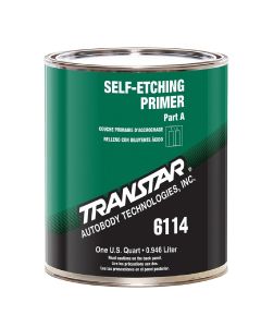 Transtar Autobody Products 6114 - Self-Etching Primer - 1 qt Can - Olive Green - 1:1 Mixing - 213 sq-ft/ Gallon at 1 mil Coverage