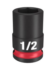 Milwaukee Tool SHOCKWAVE Impact Duty  3/8" Drive 1/2" Standard 6 Point Socket