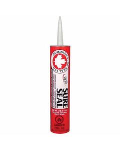 DOMCSW image(0) - Dominion Sure Seal 9002 All-Purpose Sure Seal Adhesive Sealant, 300 mL Cartridge, White, Liquid, 24 hr Curing