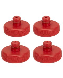 INT380 image(1) - American Forge & Foundry Rubber Jack Pad Lifting Adapter - Tesla Models 3,S,X - For Use with Service Jacks & 4 Post Lifts