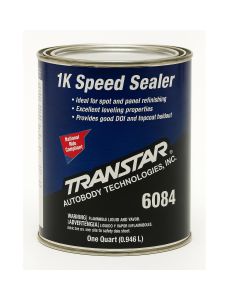 Transtar Autobody Products 6084 - 1K Speed Sealer Low VOC 255 Square Feet per Gallon- 1 Quart - Light Gray