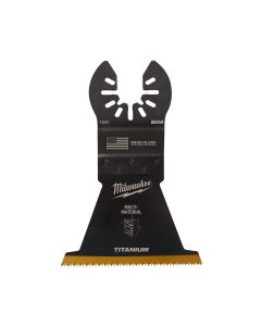 MLW49-25-1241 image(2) - Milwaukee Tool OPEN-LOK 2-1/2" TITANIUM CHARGED Bi-Metal Multi-Material Multi-Tool Blade