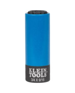 KLE66015 image(0) - Klein Tools 2-in-1 Impact Socket, 12-Point, 1 and 13/16-Inch
