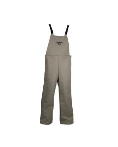 OBERON Bib Overalls - Arc Flash - 40 Cal CAT - Color: Khaki - Size: Medium