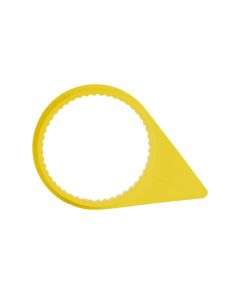Checkpoint Checkpoint Wheel Nut Indicator - Yellow 22 mm (Bag of 50 Pcs)